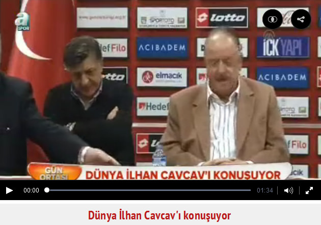 Dünya İlhan Cavcav'ı konuşuyor - 1