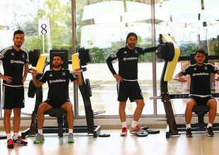 Beşiktaş kuvvet ve kondisyon çalıştı