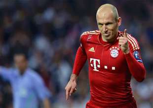 Robben'den sürpriz telefon
