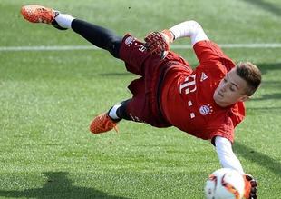 15 yaşında Bayern kampında