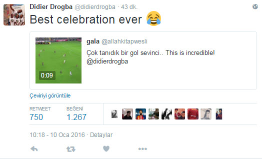Drogba'dan F.Bahçelileri kızdıracak paylaşım - 1