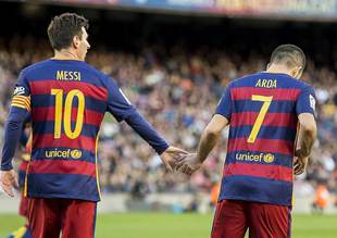 Messi'nin yeni ortağı Arda Turan!