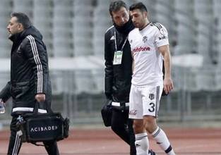 Beşiktaş'ta sakatlık şoku