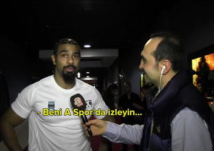 David Haye A Spor’a konuştu: ‘Şampiyonluk kemeri yeniden benim olacak'