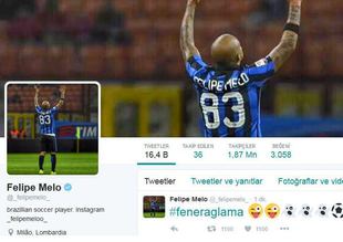Felipe Melo rahat durmadı