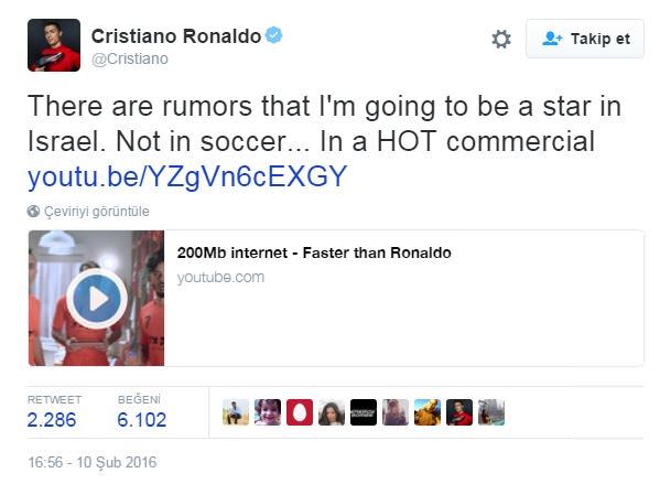 Ronaldo Filistinli hayranlarını üzdü - 2
