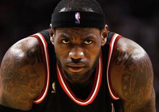 LeBron James'ten 25 sayı