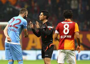 Olaylı maç Galatasaray'ın