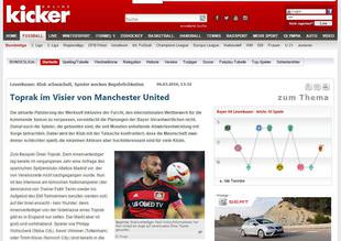 Ömer Toprak'a Manchester United kancası