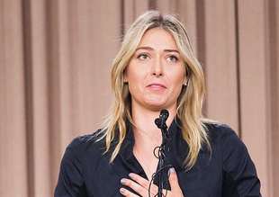 Sharapova'dan doping itirafı