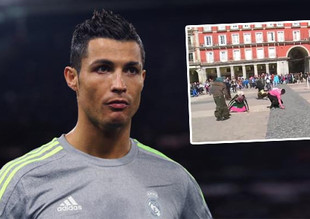 Ronaldo'dan PSV taraftarlarına tepki