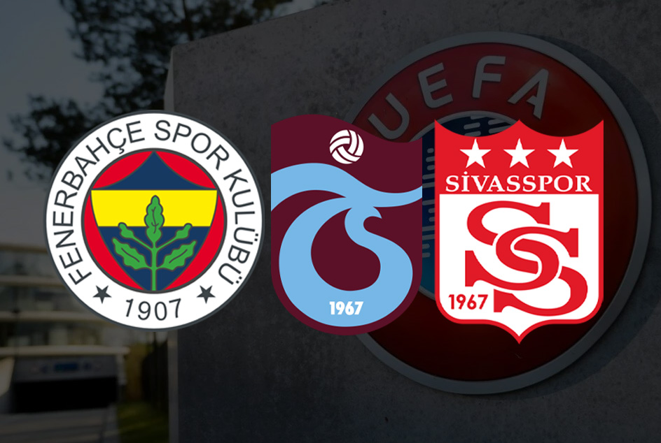 aSpor: UEFA Fenerbahçe, Trabzonspor ve Sivasspor'un cezalarını açıkladı