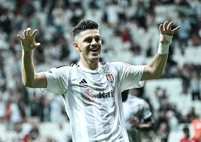 aSpor: Milot Rashica Beşiktaş'ta ilk golünü attı