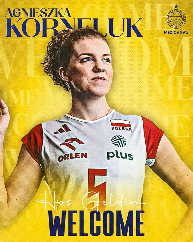 aSpor: Agnieszka Korneluk Fenerbahçe'de