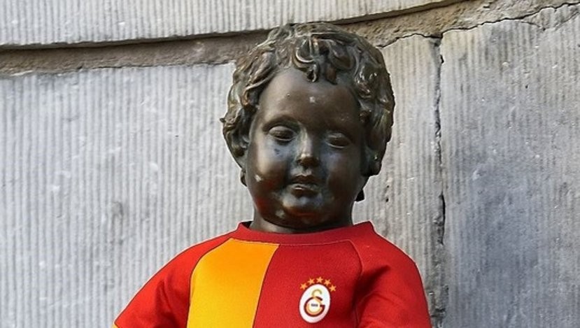 aSpor: Galatasaray'ın 5 yıldızlı forması Brüksel'in 406 yıllık simgesi Manneken Pis'e giydirilecek
