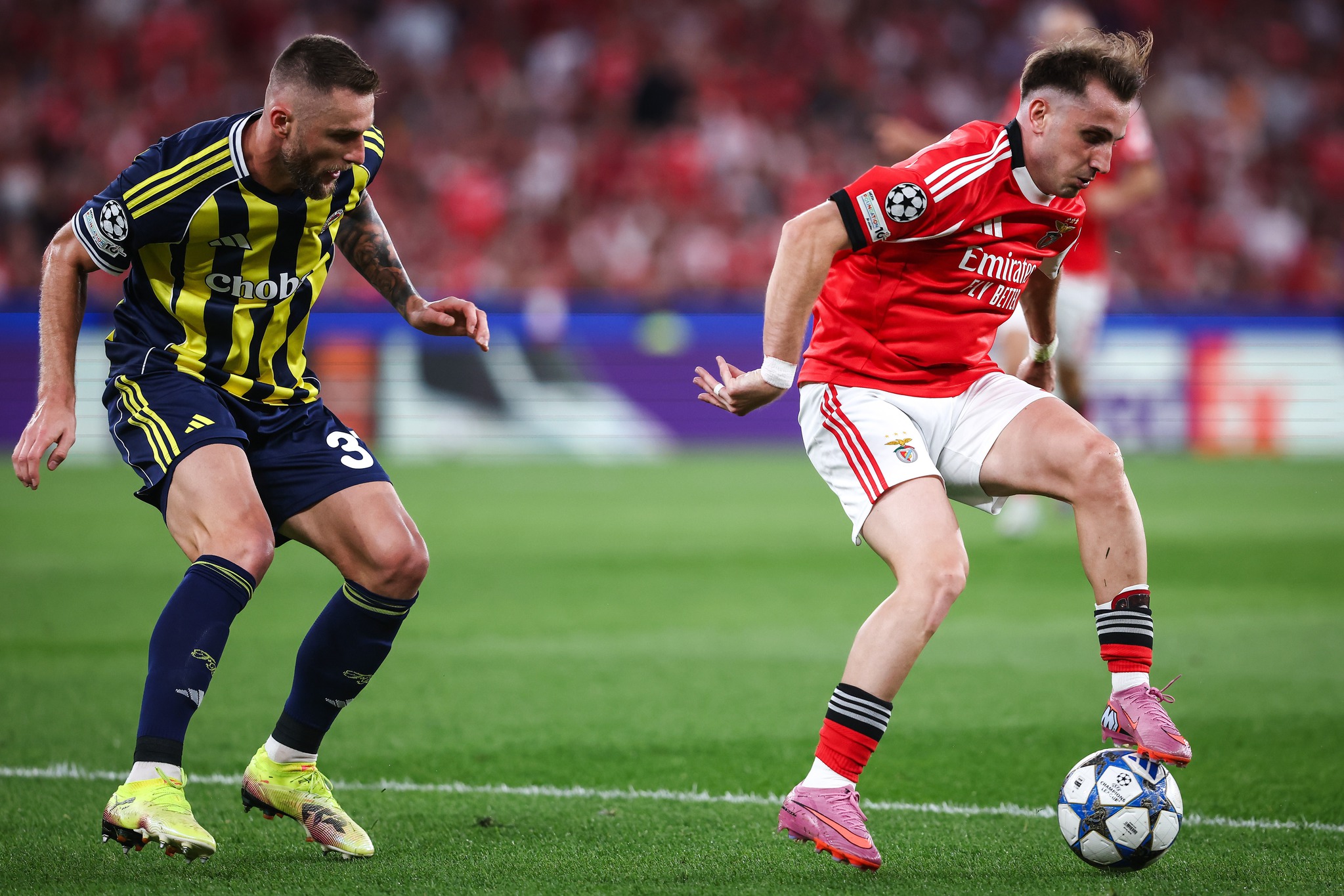 aSpor: Benfica 1-0 Fenerbahçe (MAÇ SONUCU-ÖZET) Fenerbahçe Şampiyonlar Ligi'ne veda etti