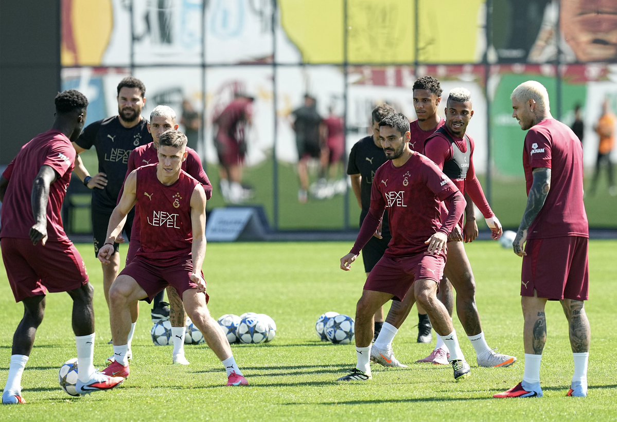aSpor: Galatasaray Frankfurt maçı hazırlıklarını tamamladı
