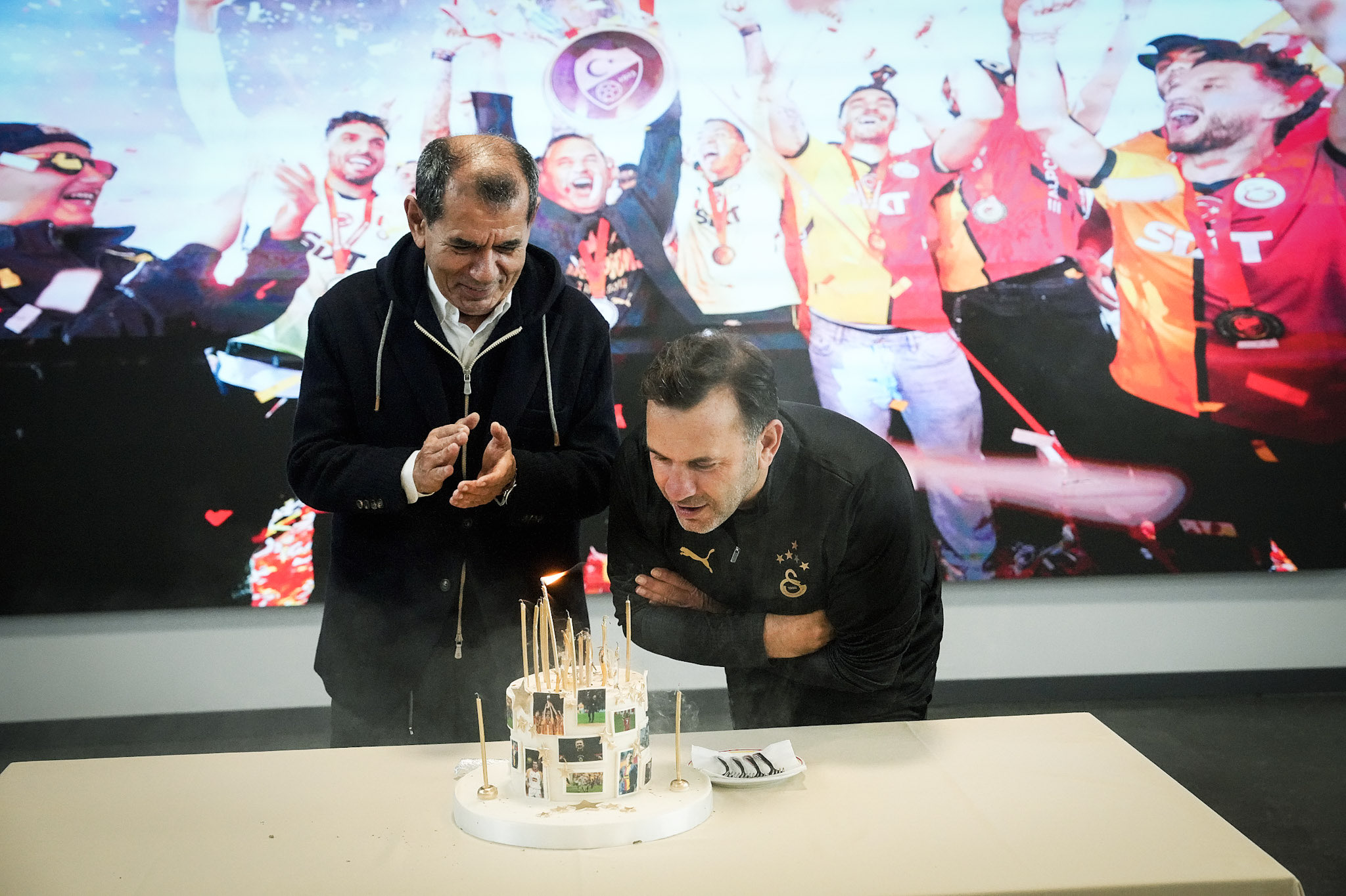 aSpor: Galatasaray Bodo/Glimt maçının hazırlıklarına başladı! Okan Buruk'un doğum günü kutlandı