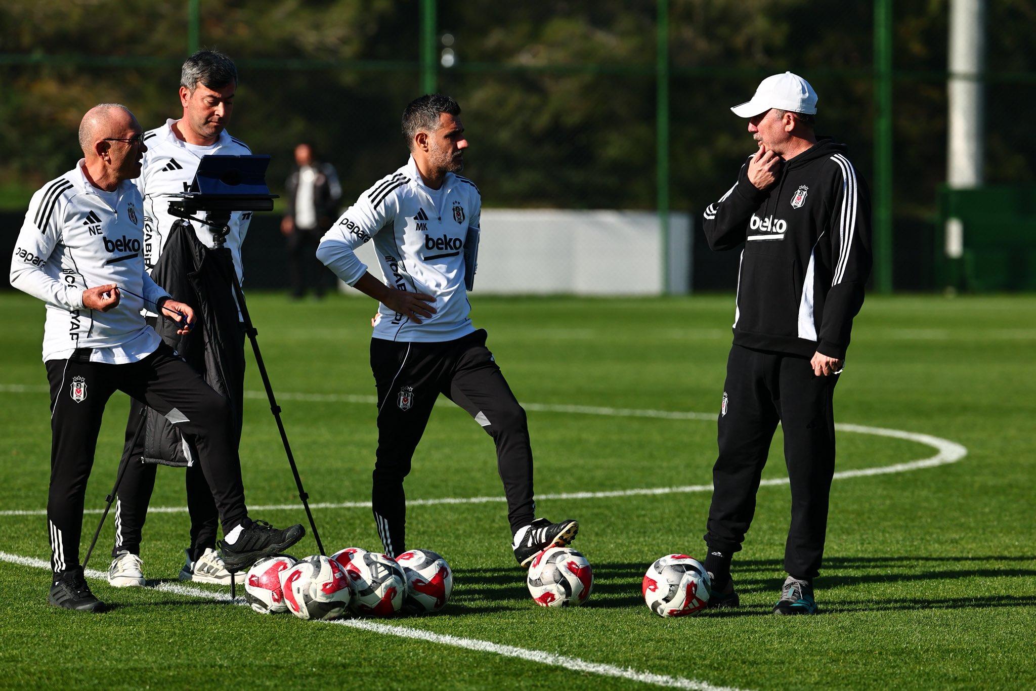 Beşiktaş'ta Gaziantep FK maçı hazırlıkları sürüyor