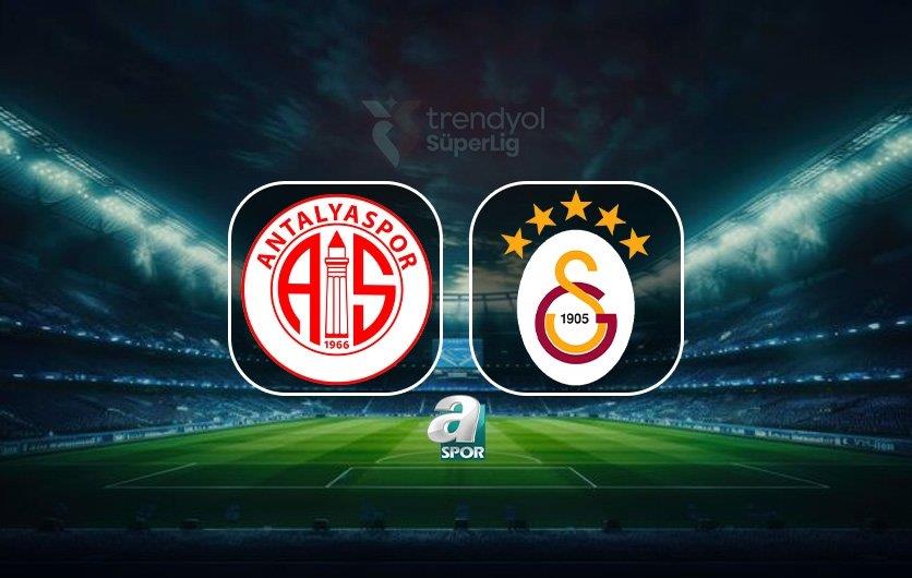 Antalyaspor - Galatasaray | CANLI (Antalyaspor - Galatasaray maçı canlı anlatım)