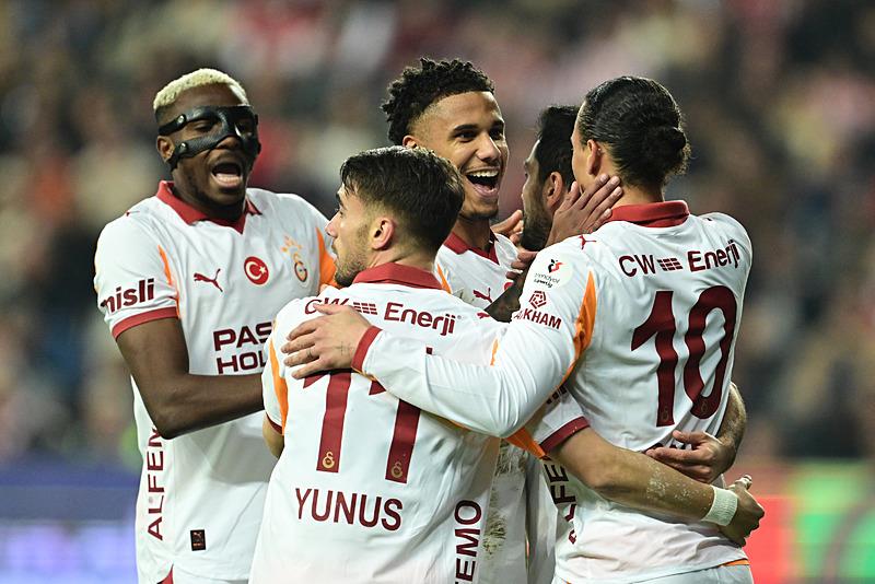 Galatasaray deplasmanda Hesap.com Antalyaspor'u mağlup etti! İşte maçın özeti