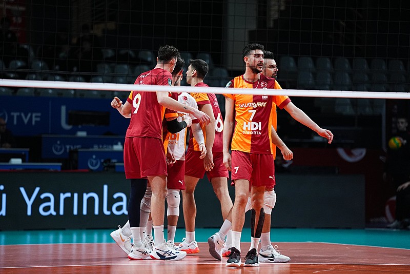 Galatasaray HDI Sigorta, Kupa Voley'de yarı finalde