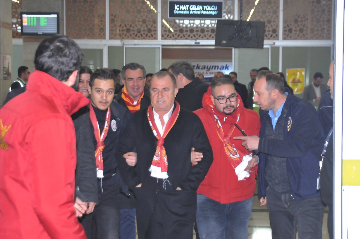 Galatasaray’a coşkulu karşılama
