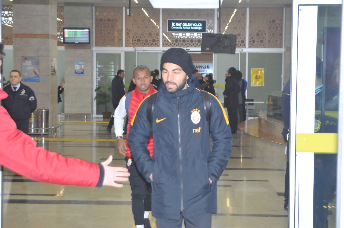 Galatasaray’a coşkulu karşılama