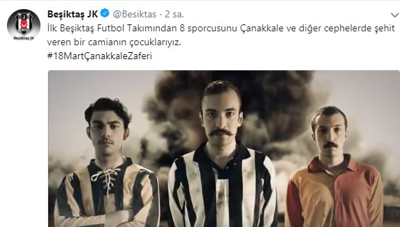 Futbol dünyasından 18 Mart paylaşımları