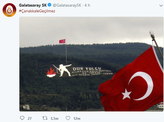 Futbol dünyasından 18 Mart paylaşımları