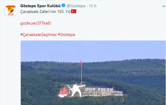 Futbol dünyasından 18 Mart paylaşımları