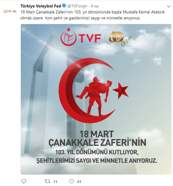 Futbol dünyasından 18 Mart paylaşımları