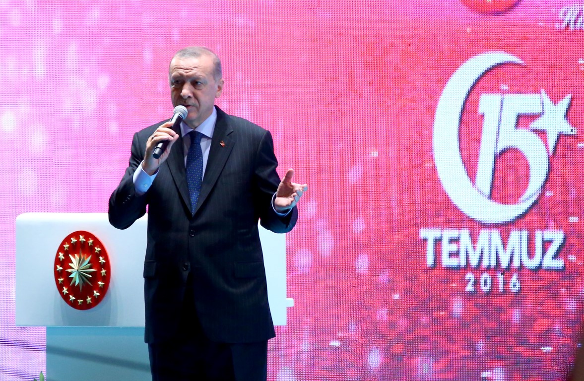 Başkan Recep Tayyip Erdoğan: 15 Temmuz’u unutmayacağız!