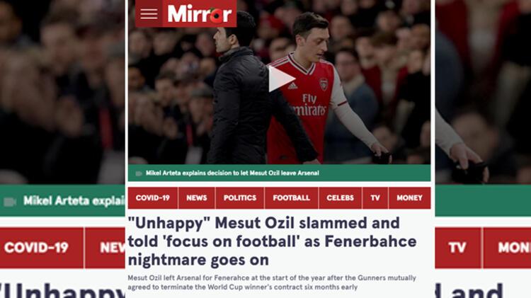 FENERBAHÇE HABERLERİ - Ali Koç’un Mesut Özil sözleri Avrupa’da gündem oldu! İşte atılan manşetler