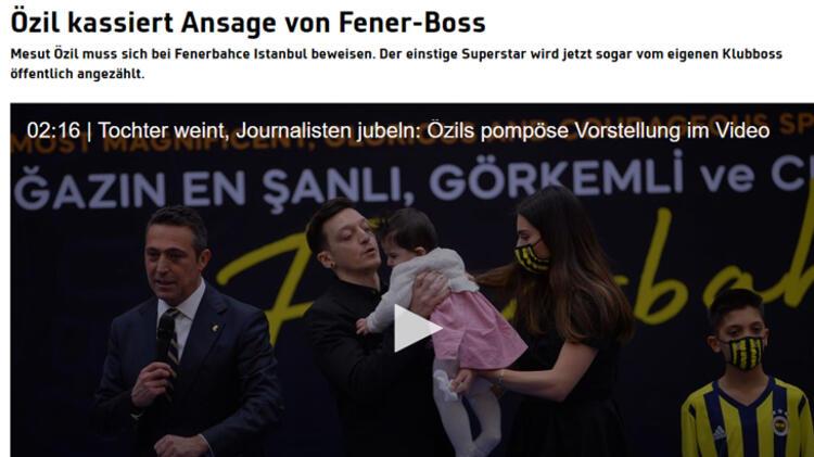 FENERBAHÇE HABERLERİ - Ali Koç’un Mesut Özil sözleri Avrupa’da gündem oldu! İşte atılan manşetler