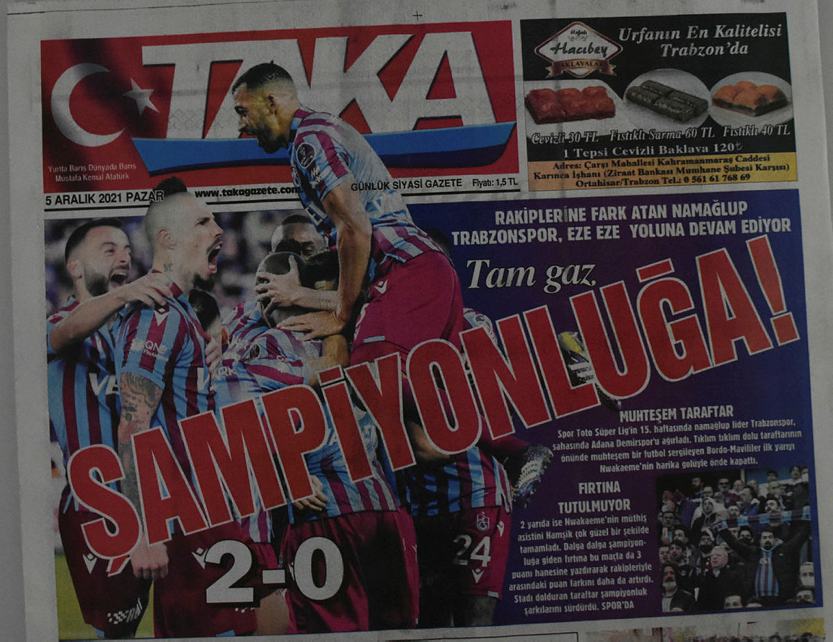 TRABZONSPOR HABERLERİ - Trabzon yerel basını Adana Demirspor galibiyetini böyle gördü! İşte atılan manşetler
