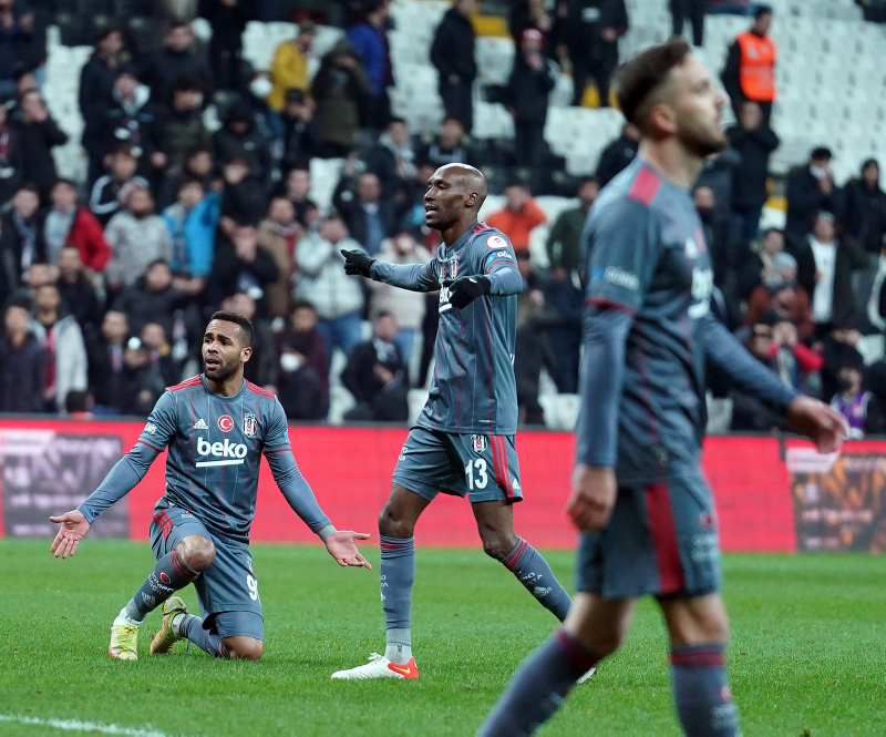 Beşiktaş’ta gol sıkıntısı! Forvetler skor katkısı veremiyor