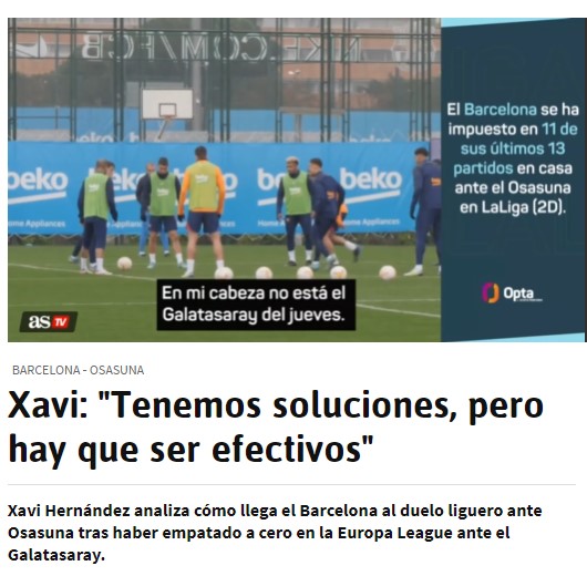 Barcelona Teknik Direktörü Xavi’den Galatasaray’a övgü dolu sözler!