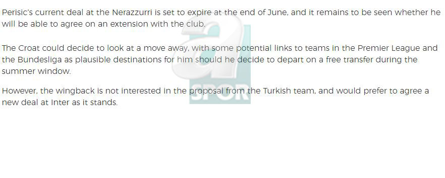 FENERBAHÇE TRANSFER HABERİ - Kanarya’dan Ivan Perisic bombası! Teklif…