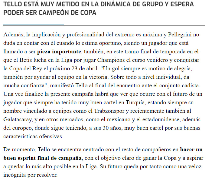 Cristian Tello için Trabzonspor ile Galatasaray karşı karşıya geldi!