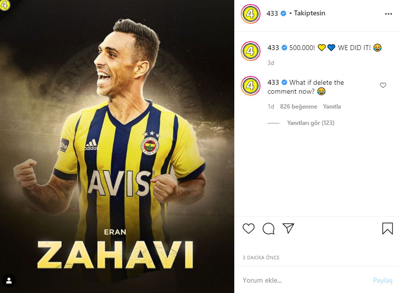 TRANSFER HABERLERİ | Fenerbahçe’de gözler tekrardan Eran Zahavi’de!