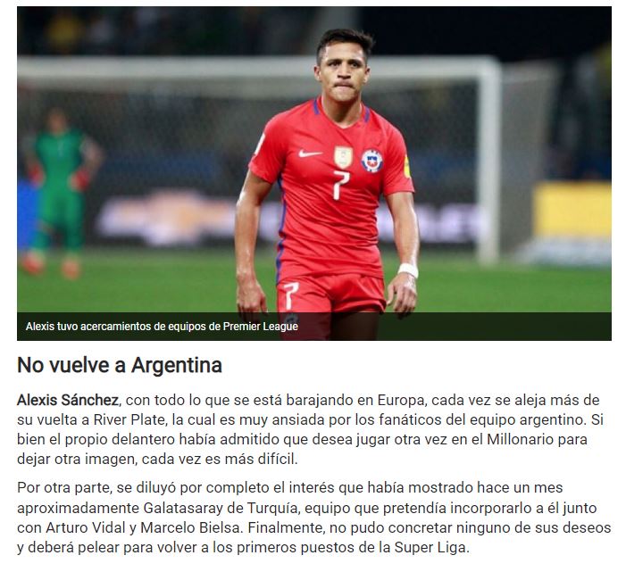 Galatasaray kararını verdi! Alexis Sanchez transferi…