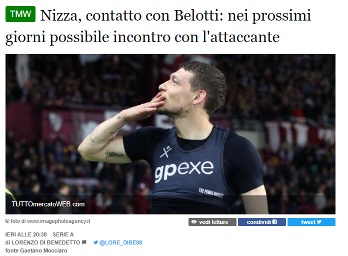 Fenerbahçe’ye Belotti transferinde 2 rakip birden!