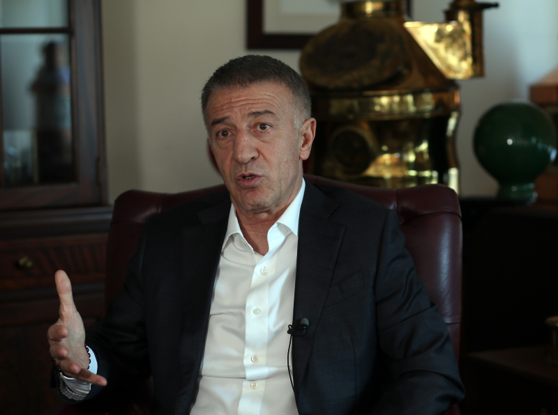 Trabzonspor Başkanı Ahmet Ağaoğlu'dan teknik direktör Abdullah Avcı'ya tam destek!