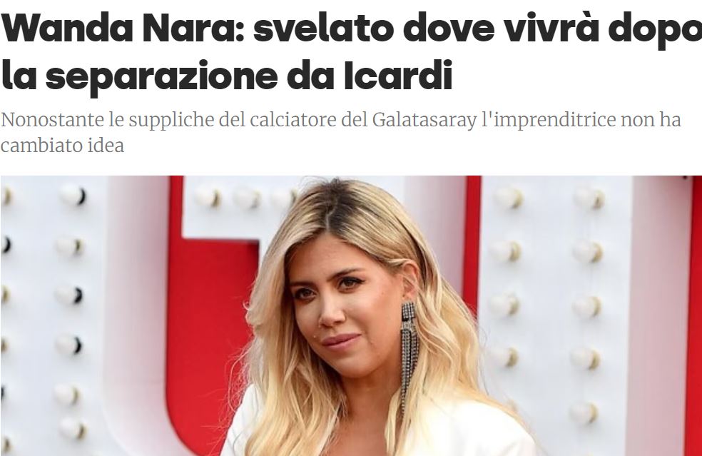 Icardi ve Wanda Nara çiftinde bomba gelişme! Wanda geri dönmek istemiyor