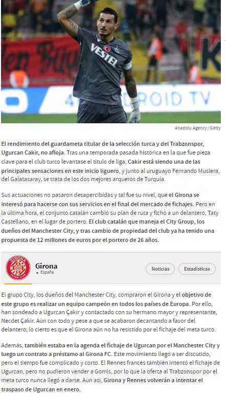 TRANSFER HABERİ: Trabzonspor’da Uğurcan Çakır bombası! Manchester City ve Girona…