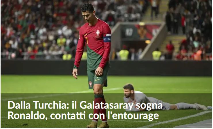 Transfer iddiaları ardından Avrupa basını ayağa kalktı! Galatasaray ve Ronaldo…