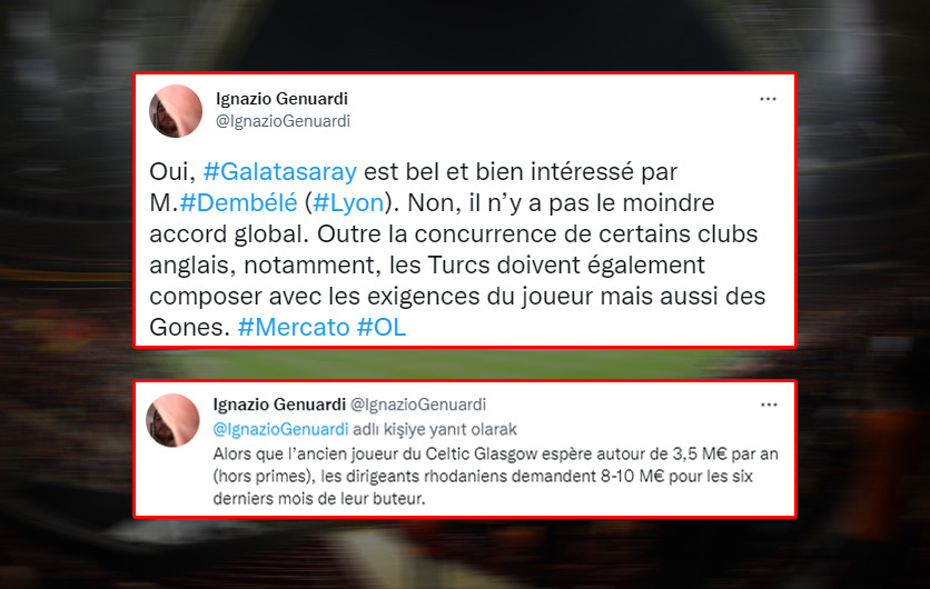 GALATASARAY TRANSFER HABERLERİ: Moussa Dembele’nin istediği maaş ortaya çıktı! Fransız basını açıkladı