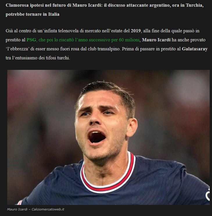 İtalya’dan olay iddia: Icardi Milano’ya geri dönüyor!