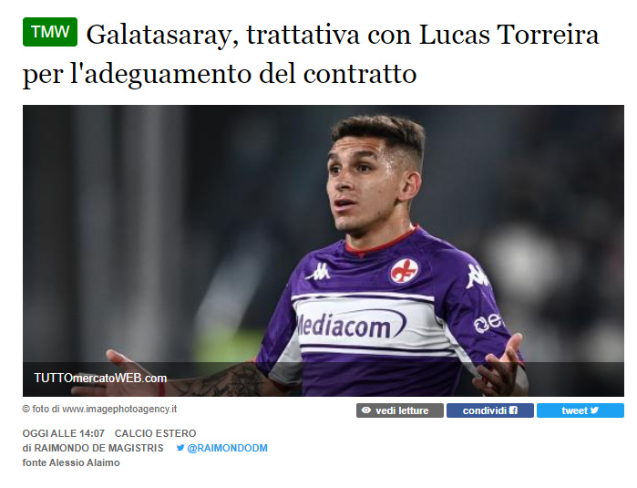 TRANSFER HABERİ: Galatasaray’da flaş Lucas Torreira kararı! Sözleşmesi...